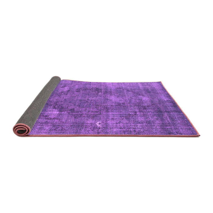 Sideview of Oriental Purple Industrial Rug, urb2240pur
