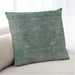 Lifestyle Image of Mid-Century Modern Urban Square Green Throw Pillow, 18 inch by 18 inch, pwurb2240