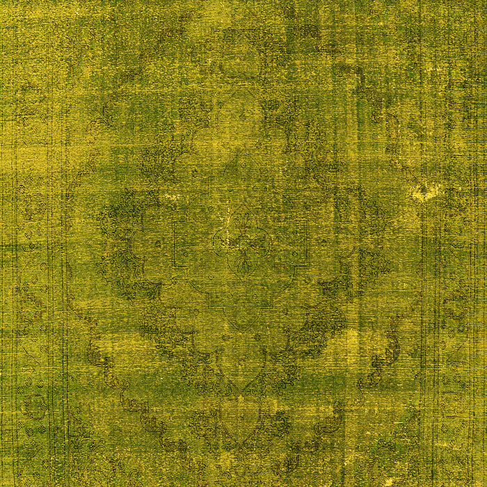 Oriental Yellow Industrial Rug, urb2240yw