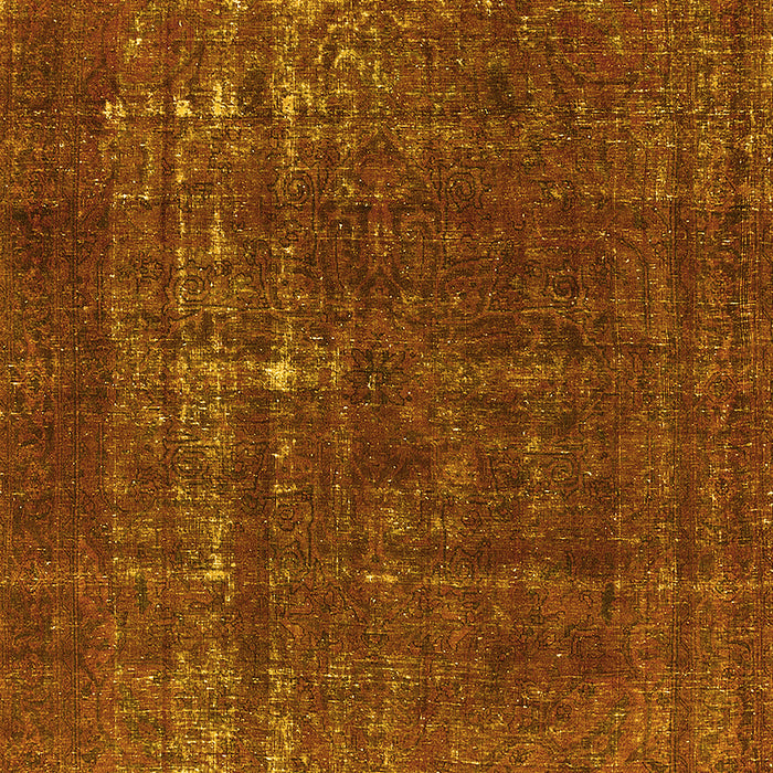 Persian Yellow Bohemian Rug, urb2241yw