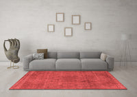 Machine Washable Oriental Red Industrial Rug, wshurb2242red