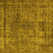 Square Oriental Yellow Industrial Rug, urb2243yw