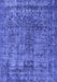 Oriental Blue Industrial Rug, urb2243blu