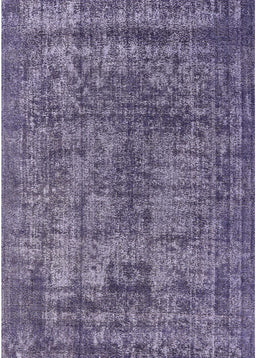 Mid-Century Modern Purple Oriental Rug, urb2243