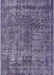 Mid-Century Modern Purple Oriental Rug, urb2243