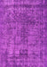 Machine Washable Oriental Pink Industrial Rug, wshurb2243pnk