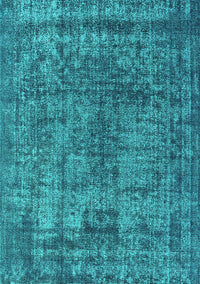 Oriental Turquoise Industrial Rug, urb2243turq