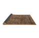 Sideview of Oriental Brown Industrial Rug, urb2243brn