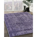 Machine Washable Industrial Modern Purple Haze Purple Rug in a Family Room, wshurb2243