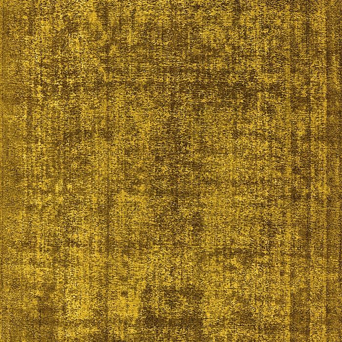 Machine Washable Oriental Yellow Industrial Rug, wshurb2243yw