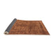 Sideview of Oriental Orange Industrial Rug, urb2243org