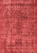 Oriental Red Industrial Area Rugs