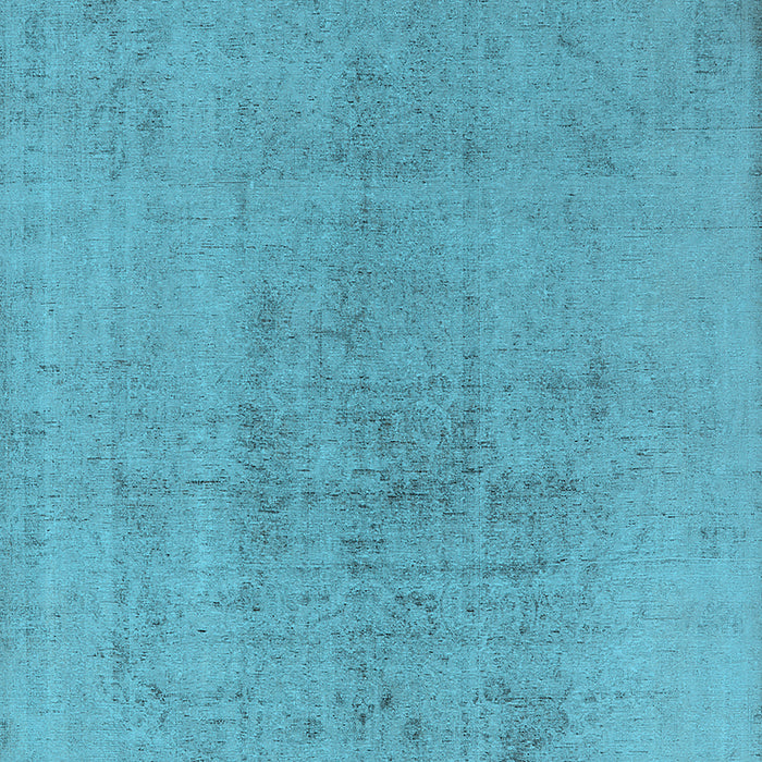 Machine Washable Oriental Light Blue Industrial Rug, wshurb2244lblu