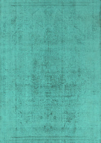 Oriental Turquoise Industrial Rug, urb2244turq