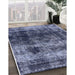Machine Washable Industrial Modern Light Purple Blue Rug in a Family Room, wshurb2245