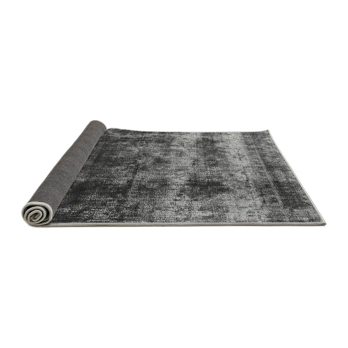 Sideview of Oriental Gray Industrial Rug, urb2245gry