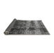 Sideview of Oriental Gray Industrial Rug, urb2245gry