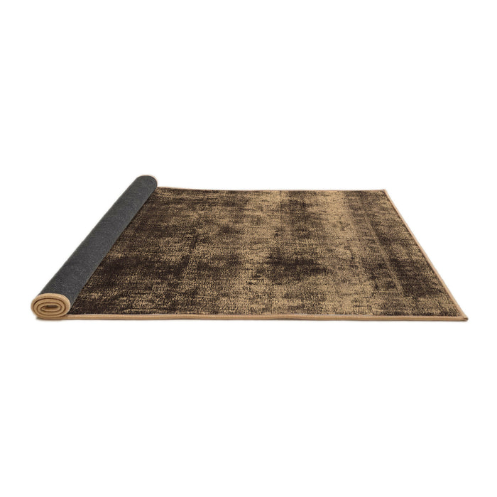 Sideview of Oriental Brown Industrial Rug, urb2245brn