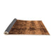 Sideview of Oriental Orange Industrial Rug, urb2245org