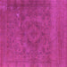 Square Oriental Purple Industrial Rug, urb2246pur