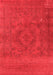 Oriental Red Industrial Area Rugs