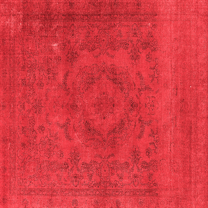 Machine Washable Oriental Red Industrial Rug, wshurb2246red