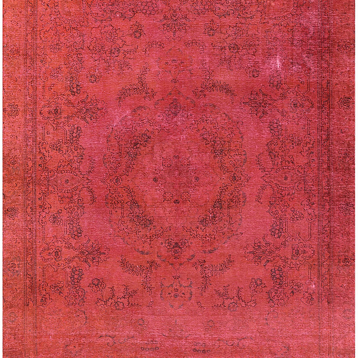 Mid-Century Modern Red Oriental Rug, urb2246