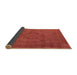 Sideview of Oriental Brown Industrial Rug, urb2246brn