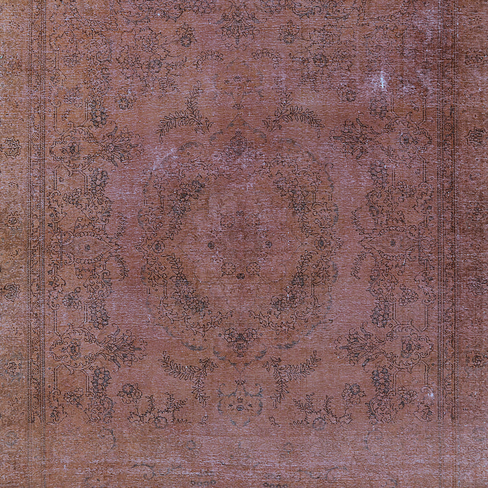 Machine Washable Oriental Light Blue Industrial Rug, wshurb2246lblu