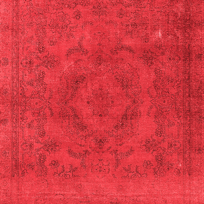 Machine Washable Oriental Red Industrial Rug, wshurb2246red