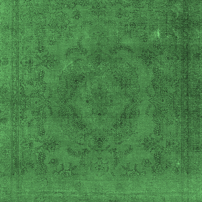 Oriental Emerald Green Industrial Rug, urb2246emgrn