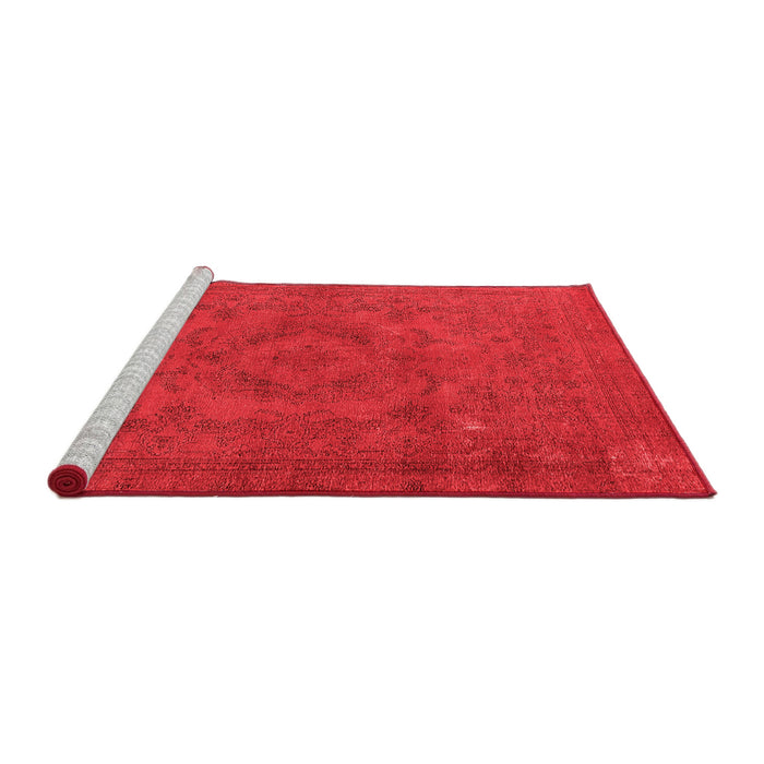 Industrial Red Washable Rugs