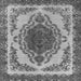 Square Oriental Gray Industrial Rug, urb2247gry