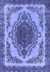 Oriental Blue Industrial Rug, urb2247blu