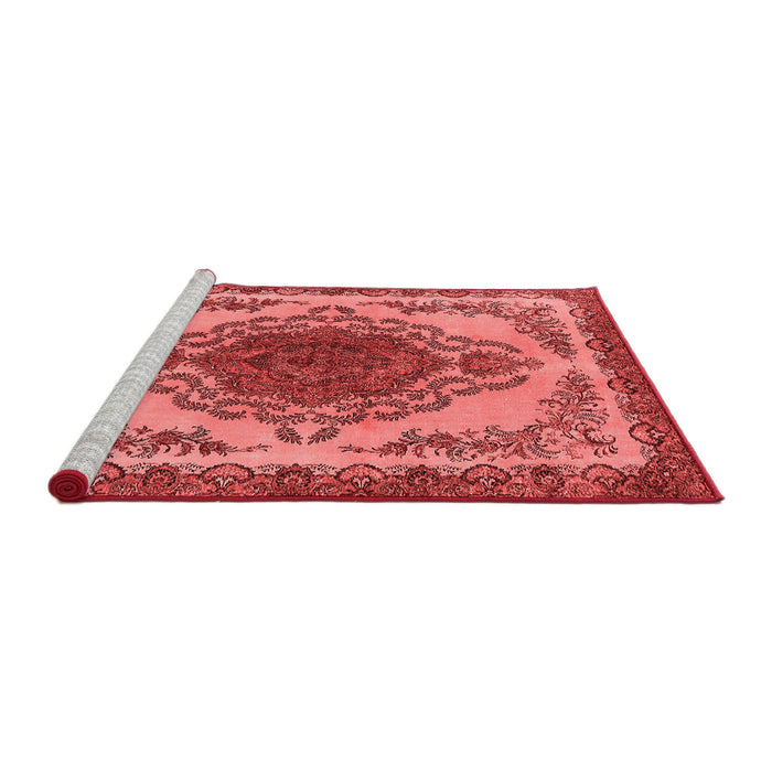 Industrial Red Washable Rugs