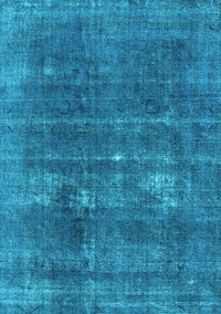 Oriental Light Blue Industrial Rug, urb2248lblu