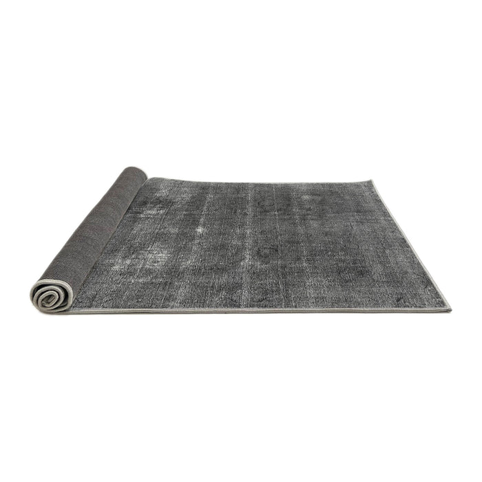 Sideview of Oriental Gray Industrial Rug, urb2248gry