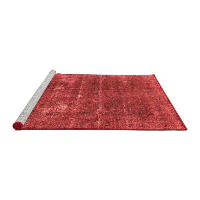 Industrial Red Washable Rugs