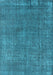 Oriental Light Blue Industrial Rug, urb2249lblu