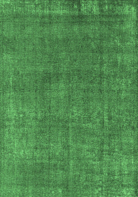 Oriental Emerald Green Industrial Rug, urb2249emgrn