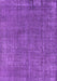 Machine Washable Oriental Purple Industrial Area Rugs, wshurb2249pur