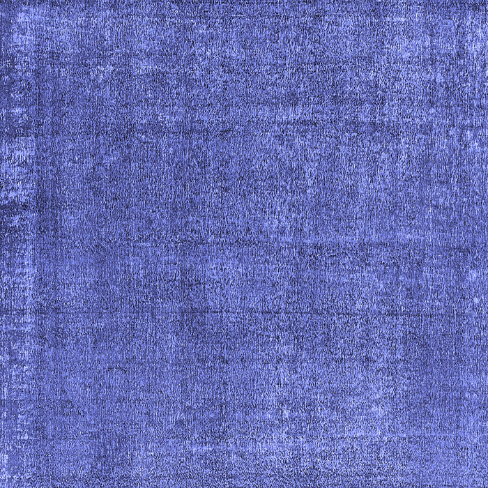 Square Oriental Blue Industrial Rug, urb2249blu