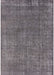 Mid-Century Modern Purple Oriental Rug, urb2249