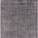 Square Machine Washable Industrial Modern Purple Rug, wshurb2249