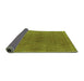 Sideview of Oriental Green Industrial Rug, urb2250grn