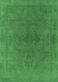 Oriental Emerald Green Industrial Rug, urb2250emgrn