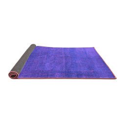 Sideview of Persian Purple Bohemian Rug, urb2251pur