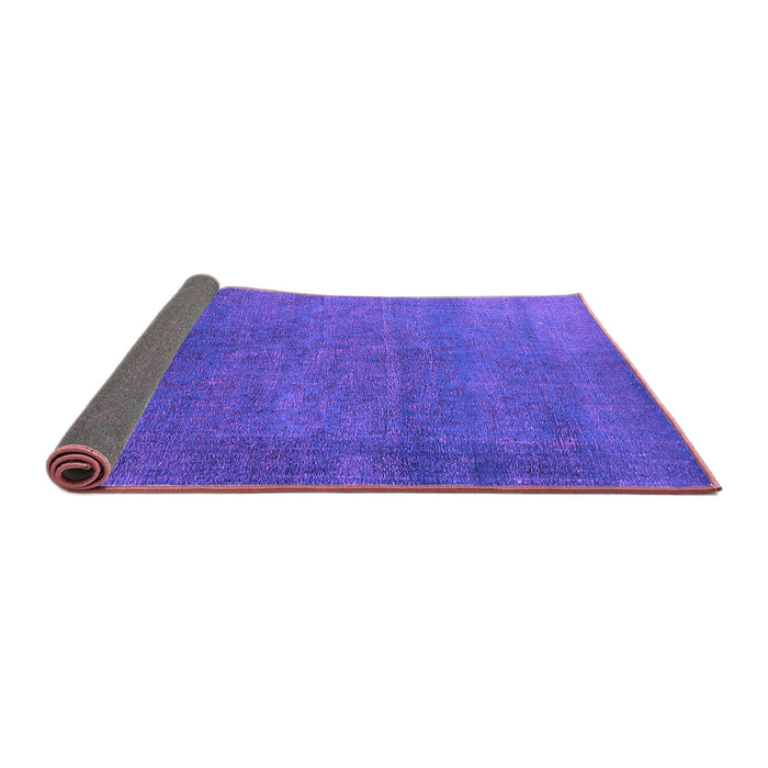 Sideview of Persian Purple Bohemian Rug, urb2251pur