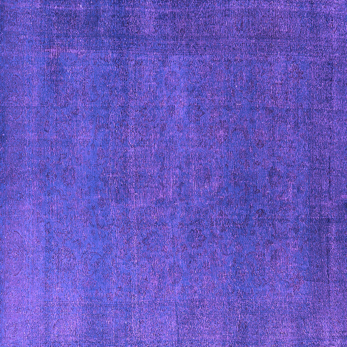 Square Machine Washable Persian Purple Bohemian Area Rugs, wshurb2251pur
