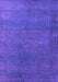 Machine Washable Persian Purple Bohemian Area Rugs, wshurb2251pur